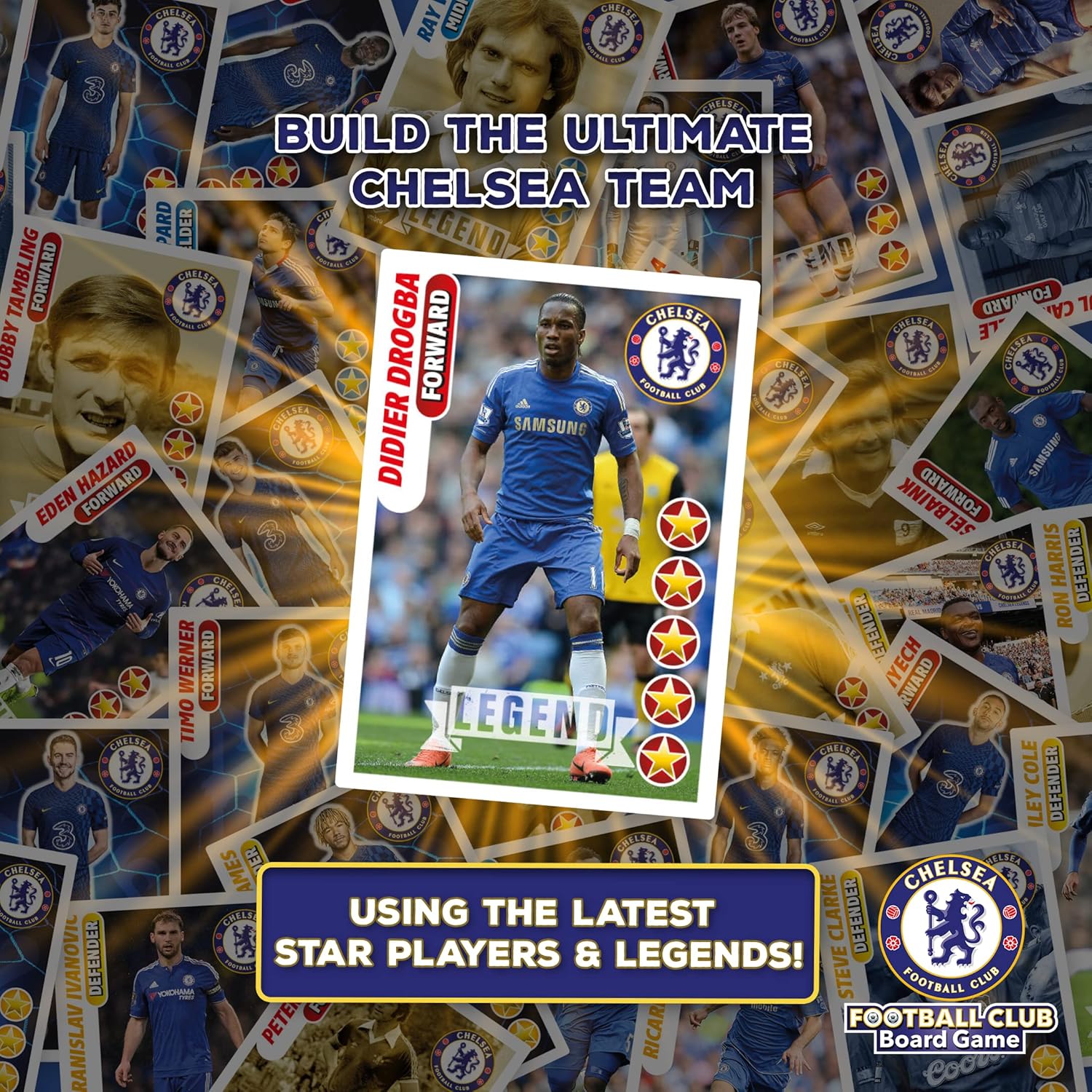 Official Chelsea Football Club Board Game By Football Billionaire | Family Board Games for Kids and Adults | Ages 6+| A Trading & Family Strategy Board Game for 2-6 Players as Seen on Dragon's Den - Image 3