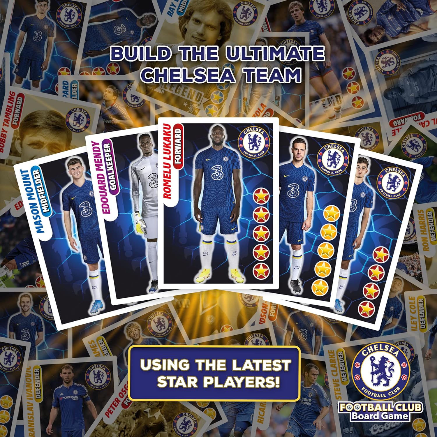 Official Chelsea Football Club Board Game By Football Billionaire | Family Board Games for Kids and Adults | Ages 6+| A Trading & Family Strategy Board Game for 2-6 Players as Seen on Dragon's Den - Image 4