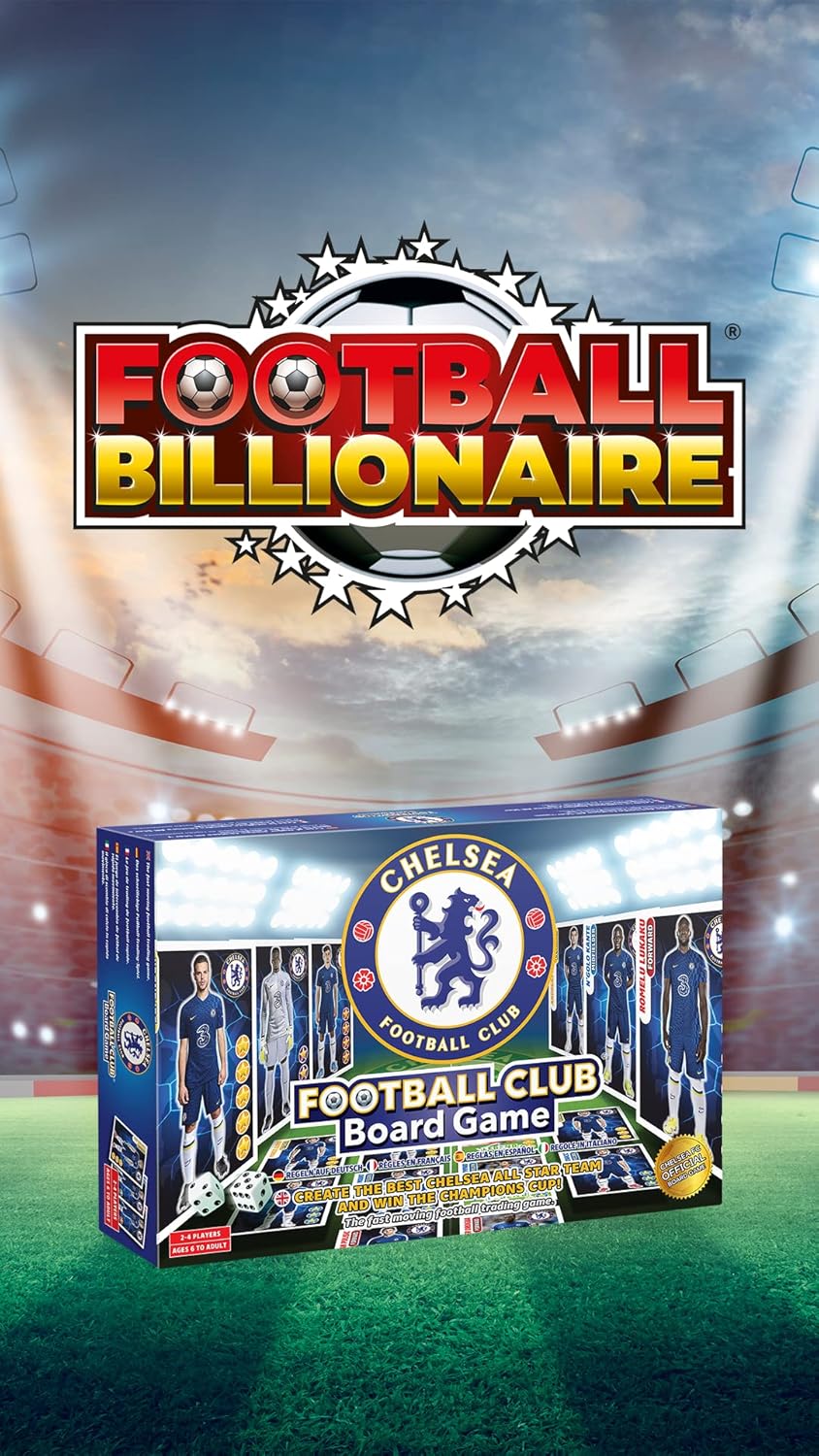 Official Chelsea Football Club Board Game By Football Billionaire | Family Board Games for Kids and Adults | Ages 6+| A Trading & Family Strategy Board Game for 2-6 Players as Seen on Dragon's Den - Image 6
