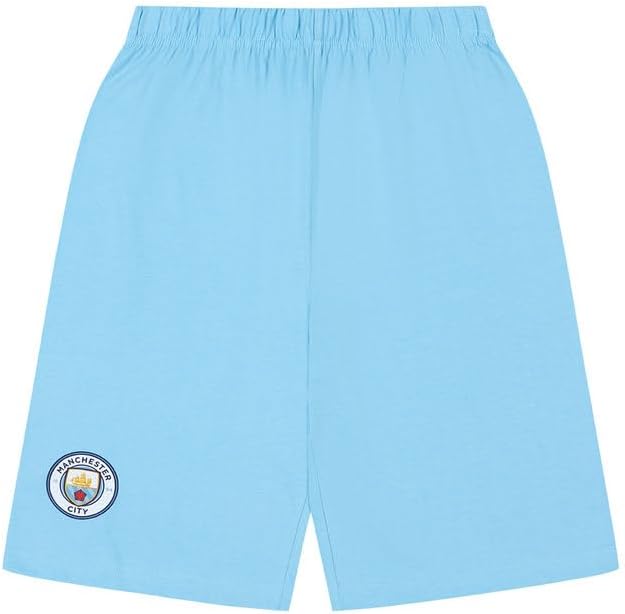 MANCHESTER CITY Boys Football Club Camouflage Short Pyjama Set - Image 2
