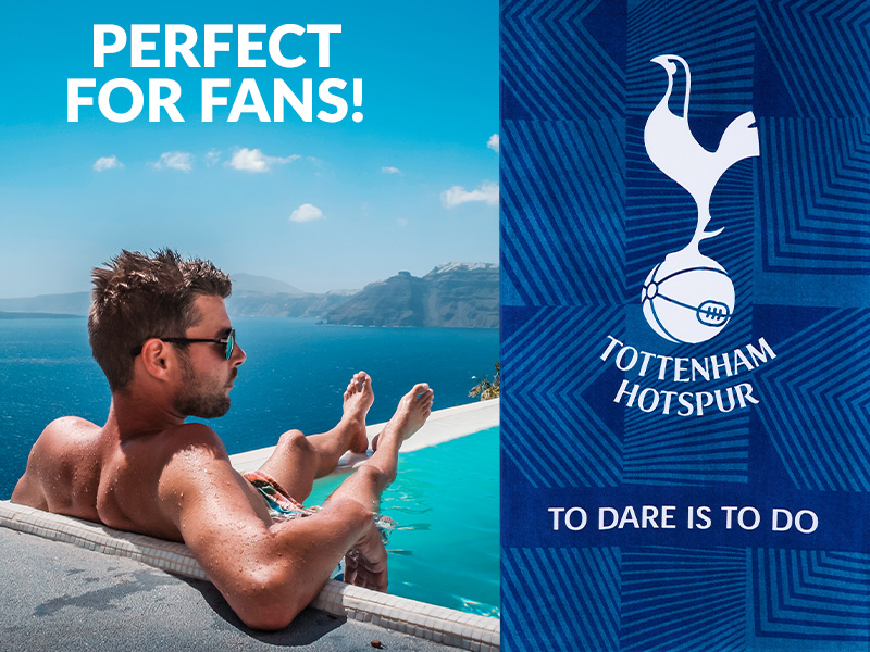 Tottenham Hotspur F.C. Towel for Men Women Teens Boys