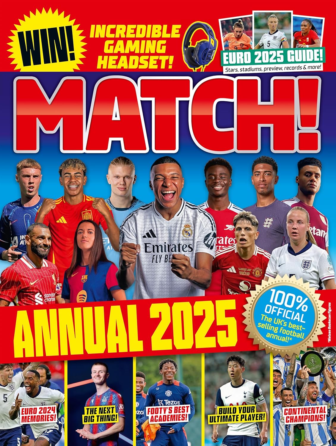 Match Annual 2025: The UK's Best-selling Football Annual!