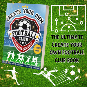 create your own football club book