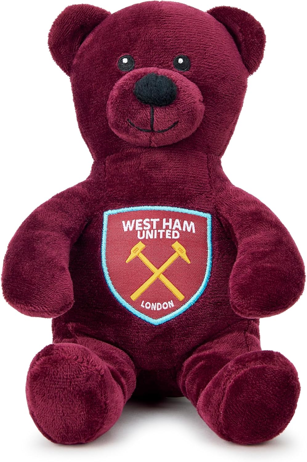 West Ham United FC Official Football Gift Mini Bear - Ideal Christmas/Birthday Present for Men and Boys, Show Your Support to The Hammers