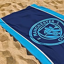 MCFC Man City Towel Image
