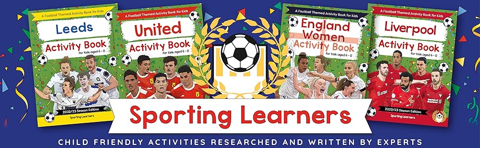football activity books for kids sport
