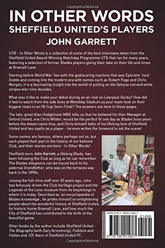 UTB – In other words – Sheffield United’s Players - Image 2