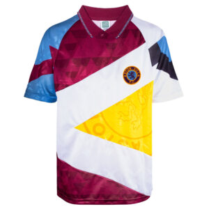 Aston Villa 1990 Mash Up Retro Football Shirt