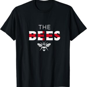 Brentford Football Club Men's Unisex-Adults Black Classic Fit Crew Neck T-Shirt