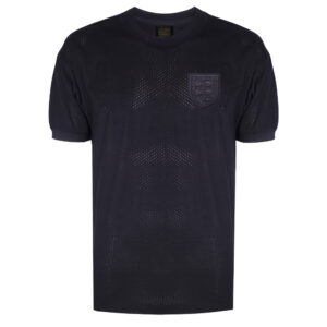 England 1970 Black Out No6  Retro Football Shirt