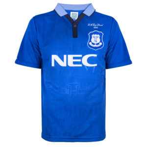 Everton 1995 Home FA Cup Retro Football Shirt