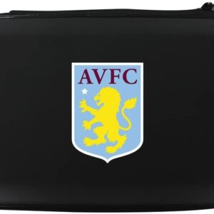 FOCO Officially Licensed Aston Villa Football Club Villans FC Dart Case Storage Wallet, Crest, Black (W481)