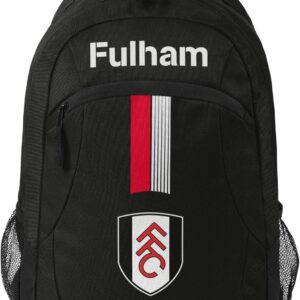 FOCO Officially Licensed Fulham FC Ultra Action Black Football Backpack