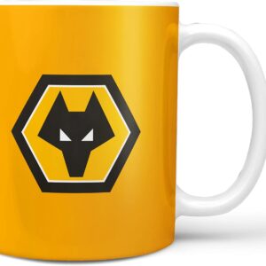 FOCO Officially Licensed Wolverhampton Wanderers FC No 1 Fan Premier League Coffee Tea Mug