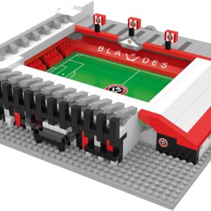 MICRODESIGNS Sheffield United FC, The Blades, Bramall Lane Stadium Building Block Toy Model, Football Gift, (1086 pcs)