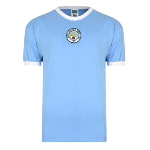 Manchester City 1972 No8 Retro Football Shirt