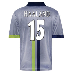 Manchester City 2000 Away Haaland No 15 Shirt