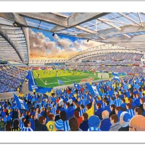 Media Storehouse 10x8 Print of Amex Stadium Fine Art - Brighton & Hove Albion Football Club (14645849)