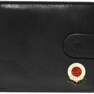 Sheffield United Football Club Black Leather Wallet