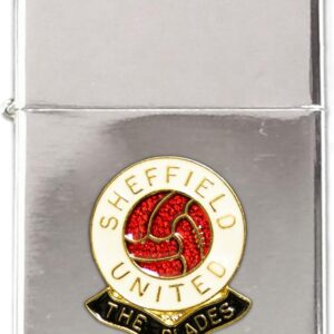 Sheffield United football club stormproof petrol lighter