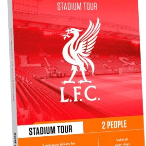 Tick&Box - Gift Box - Stadium Tour for 2 - Visit The Home of Football - Experience Gift for Football Fans - Valid for 2 Years