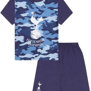 Tottenham Hotspur Boys Football Club Camouflage Short Spurs Pyjama Set