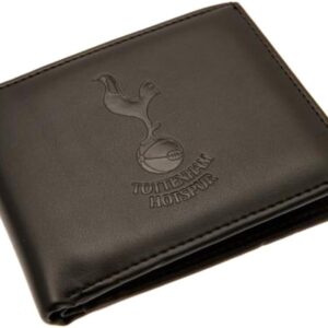 Tottenham Hotspur Football Club Official Leather Wallet RFID Protection Team Crest Badge