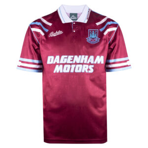 West Ham United 1992 Retro Football Shirt