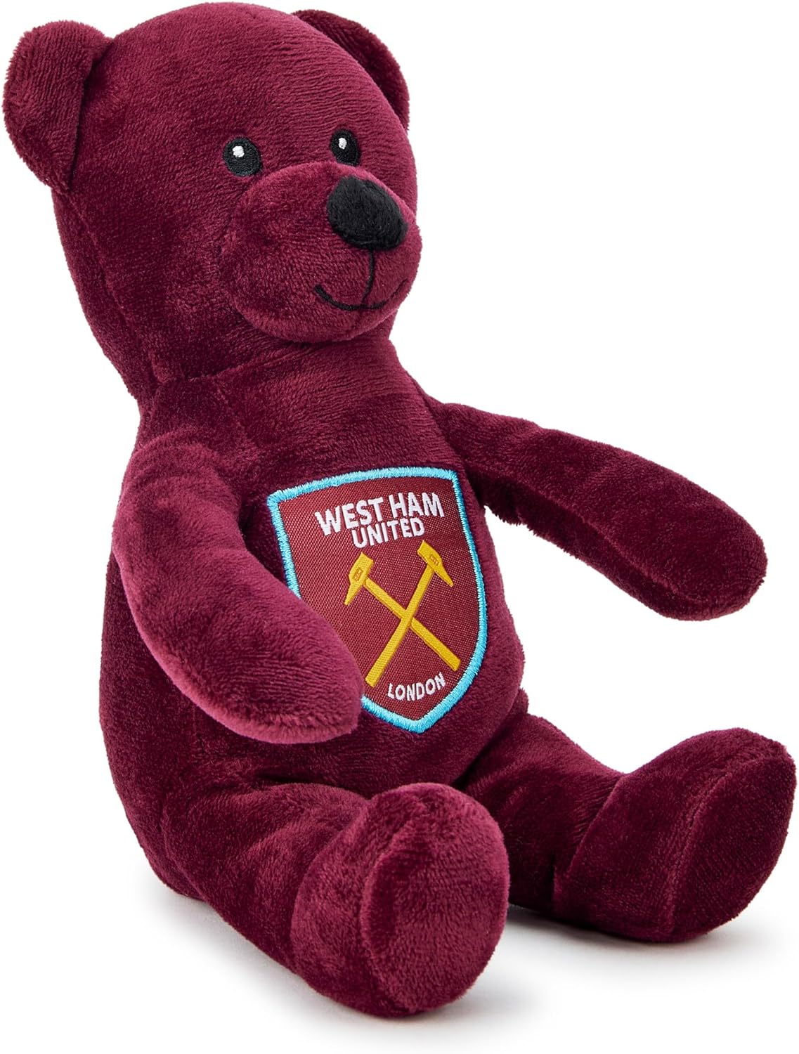 West Ham United FC Official Football Gift Mini Bear - Ideal Christmas/Birthday Present for Men and Boys, Show Your Support to The Hammers - Image 2