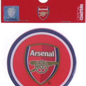 signs-unique Arsenal Football Club set of 2 rubber drinks mats/coasters (bb), Blue