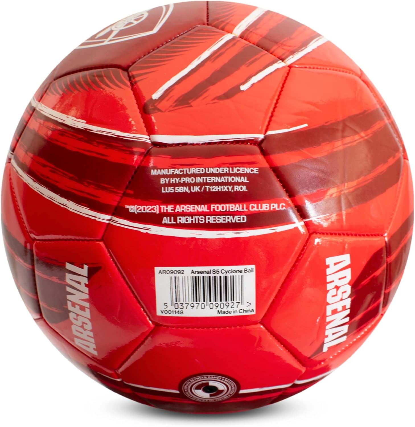 Hy-Pro Officially Licensed Cyclone Football, Size 5, Training, Match, Merchandise, Collectible For Kids and Adults - Image 4