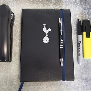 Spurs notebook and pen with additional stationary items