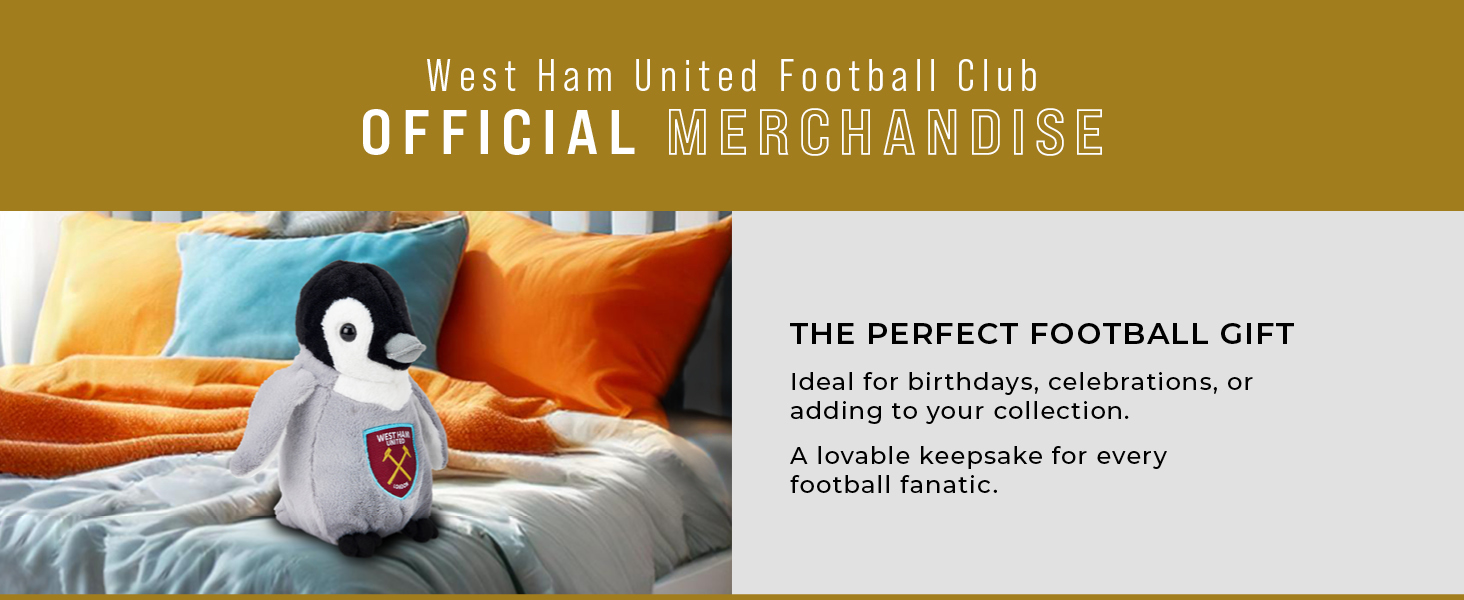 West Ham United FC Penguin Plush
