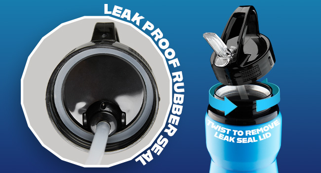 Tottenham Hotspur FC Water Bottle with Straw