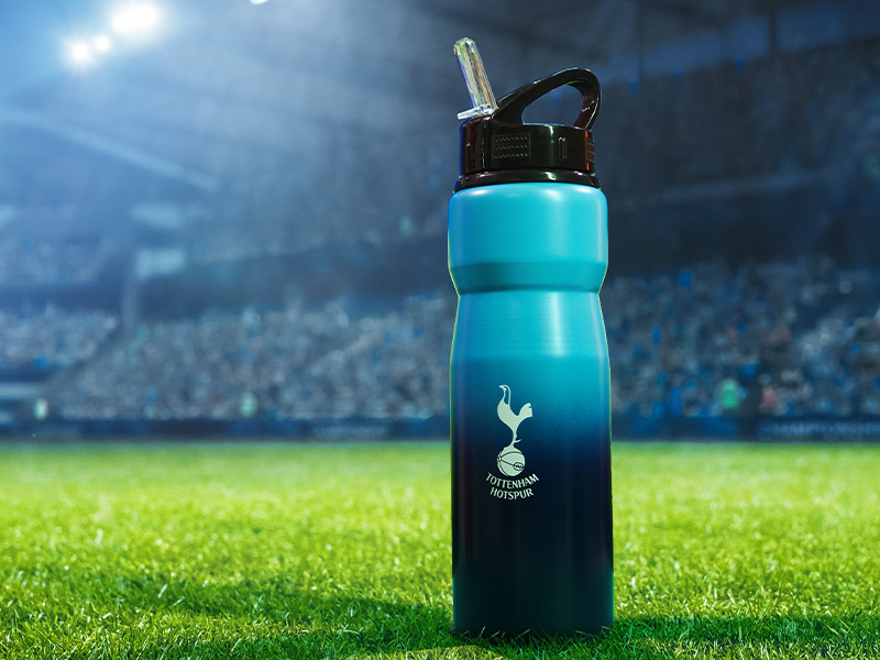 Tottenham Hotspur FC Water Bottle with Straw