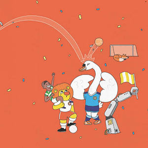 Football children's illustrated Mundial gift facts fun world cup olympics sport