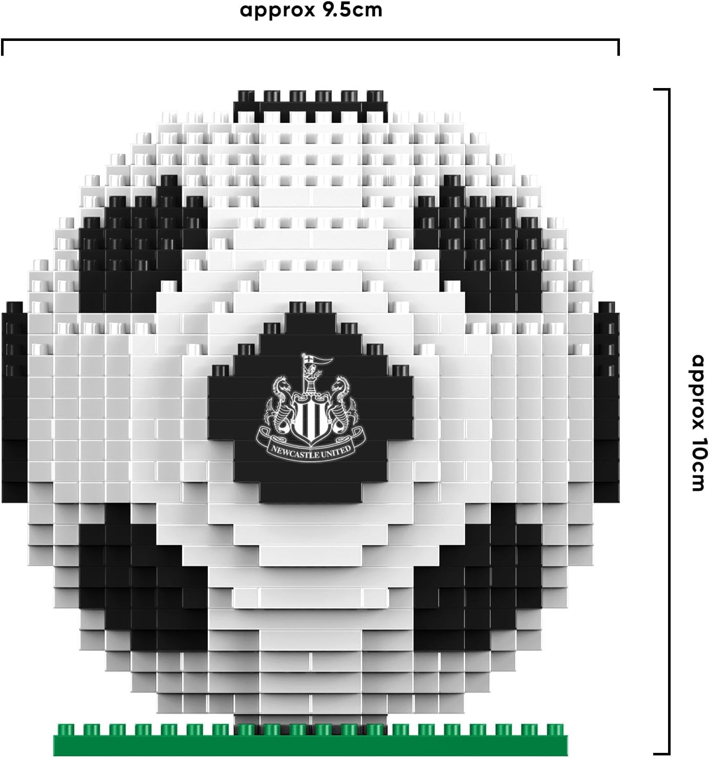 FOCO Officially Licensed Newcastle United FC 3D BRXLZ Bricks Football Toy Model - Image 4