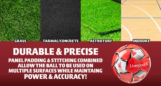 Liverpool F.C. Football Soccer Ball for Adults