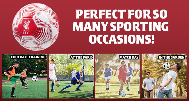 Liverpool F.C. Football Soccer Ball for Adults