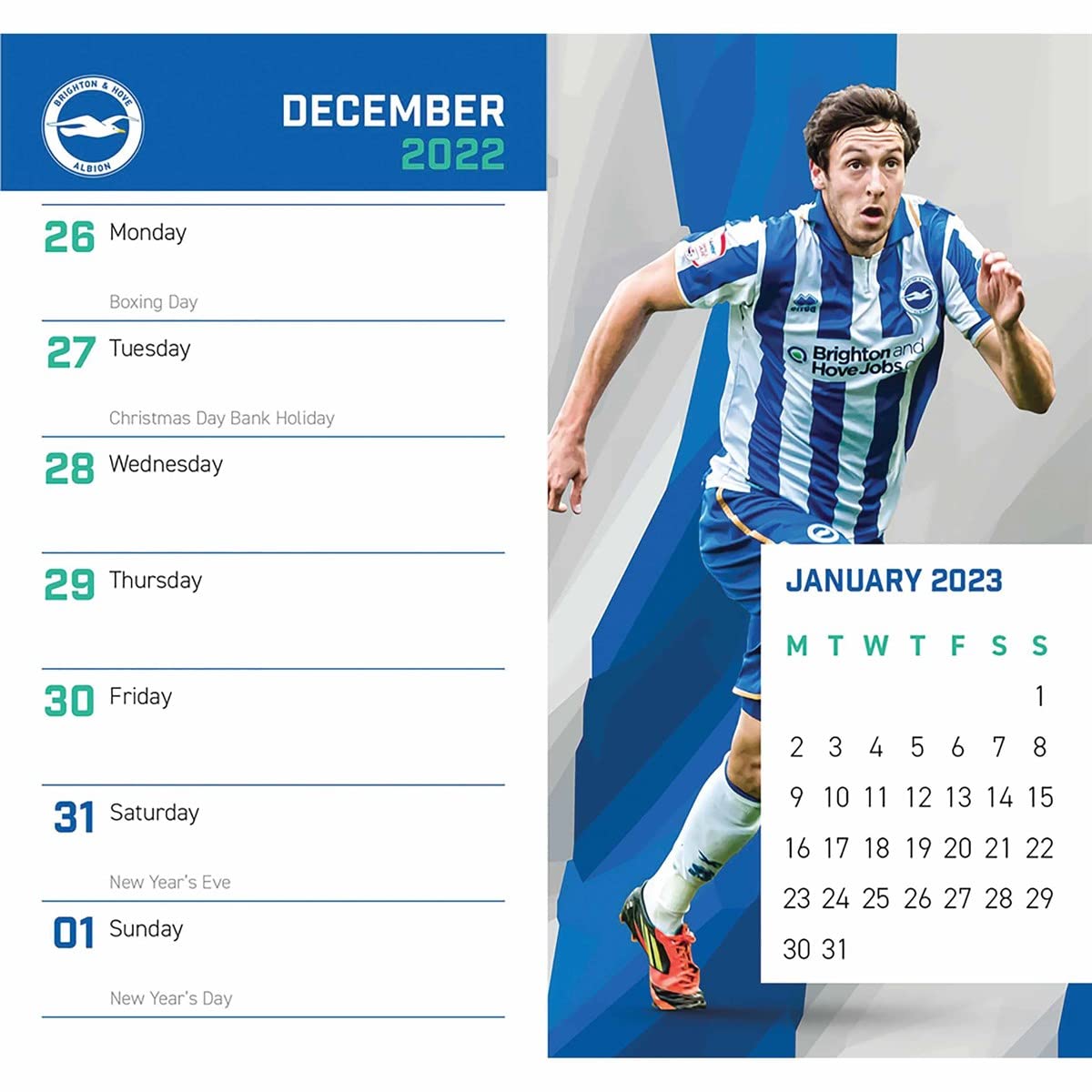 The Official Brighton & Hove Albion FC Pocket Diary 2023 - Image 2