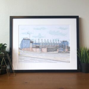 Everton FC - Goodison Park Stadium - Toffees - The Peoples Club - Print - Wall Art - Premier League - Football Art - Footy Fans - Poster