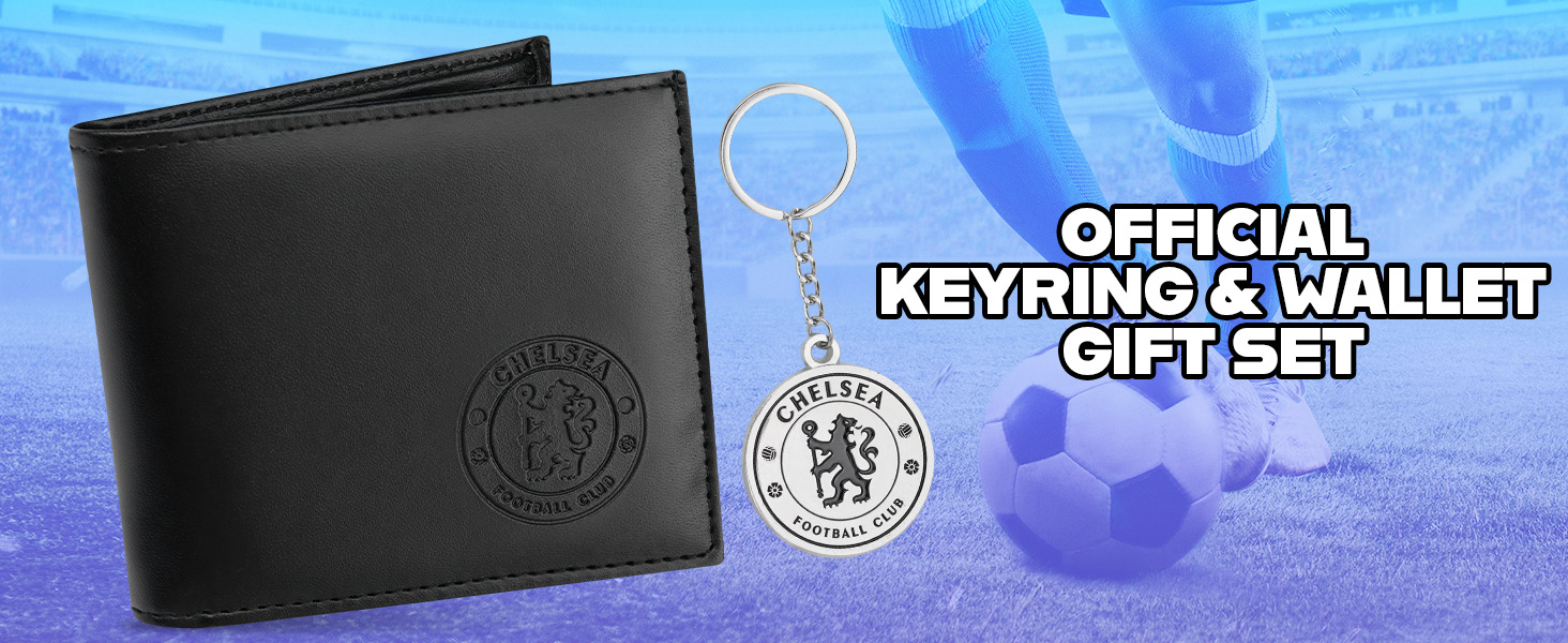 Chelsea F.C. Sports Fan Wallet Accessories Set