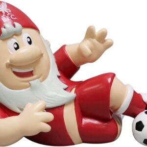 FOCO EPL Liverpool FC Football Premier League Championship Sliding Tackle Garden Gnome Ornament Indoor/Outdoor