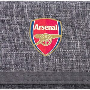 FOCO Football Club Heather Grey Wallet (Arsenal)