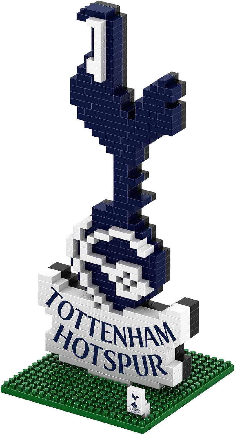 FOCO Official Tottenham Hotspur Football BRXLZ Bricks Logo Toy Model