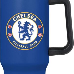 FOCO Officially Licensed Chelsea FC Football 40oz/1.1L Blue Travel Tumbler