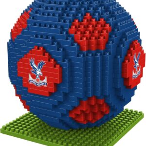 FOCO Officially Licensed Crystal Palace FC BRXLZ Bricks Ball 3D Football Toy Model
