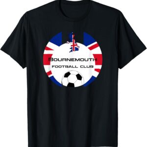 Football Club City Bournemouth England League Soccer Logo UK T-Shirt