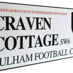 Fulham FC Street Sign Official Merchandise