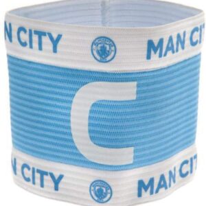 Hy-Pro Officially Licensed Manchester City F.C. Captains Armband – Youth, Man City Merchandise, Armband for Football, Great Man City Football Gift Idea